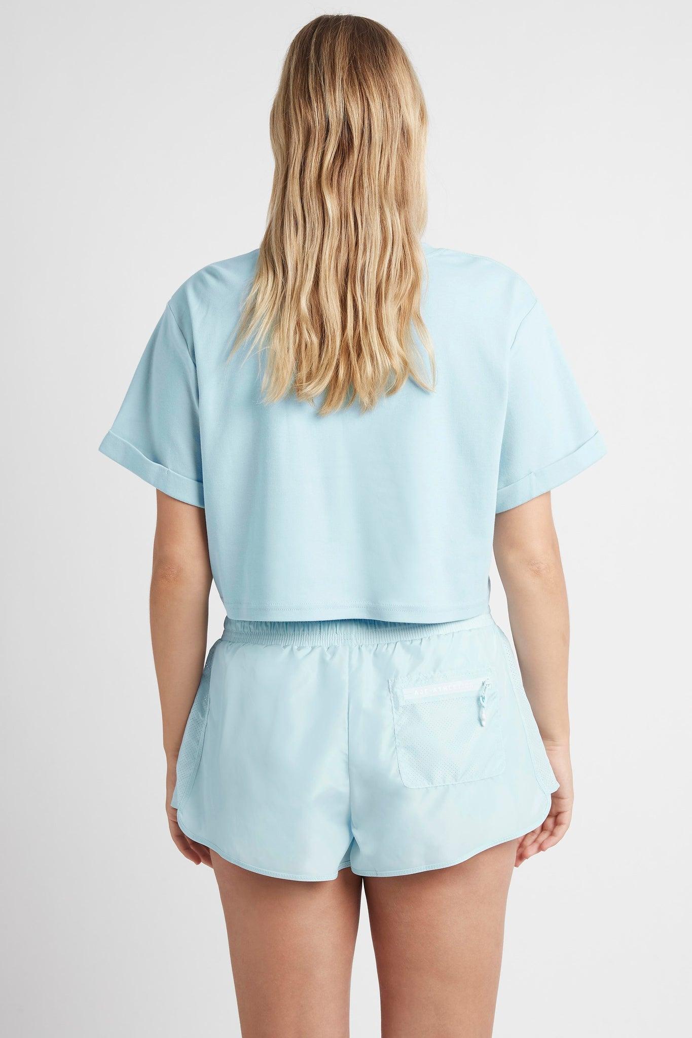 Cropped Embossed Classic Logo T-Shirt 105 Product Image