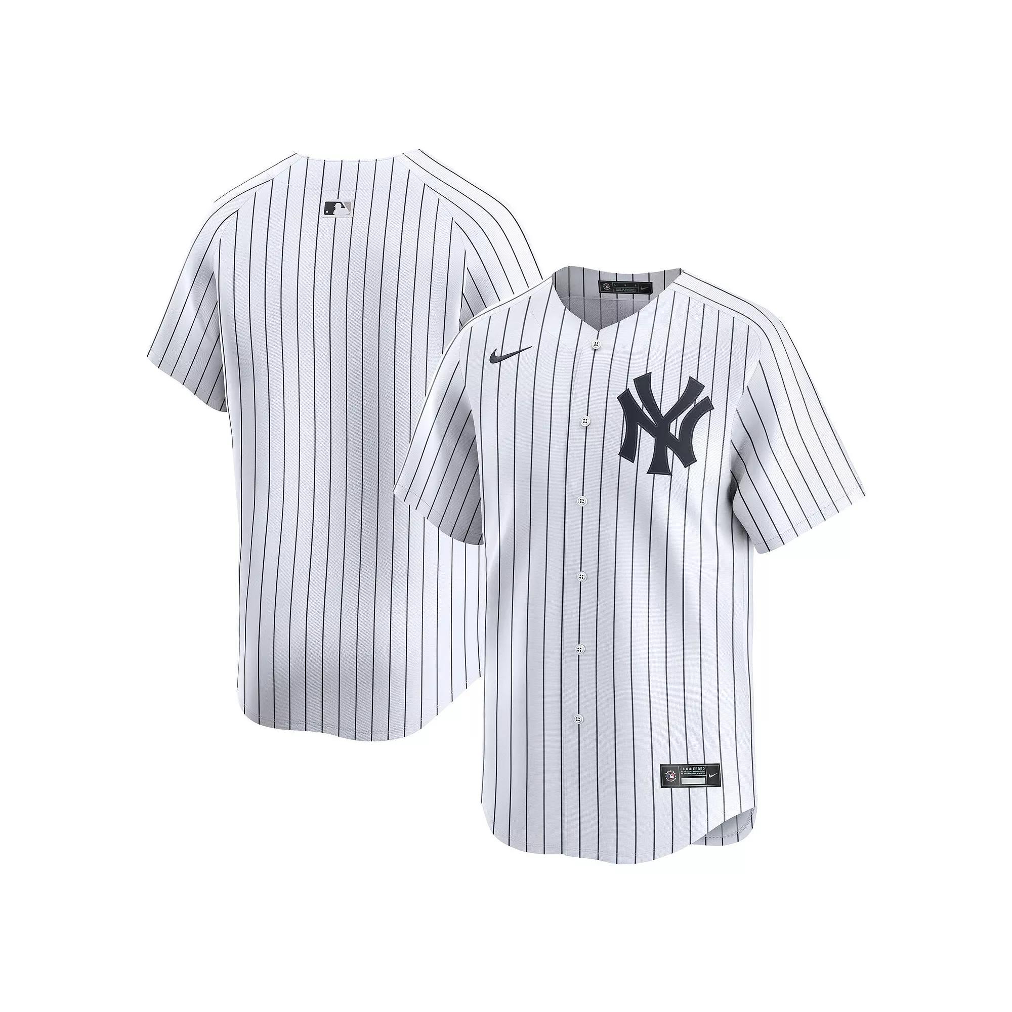 Men's Nike White New York Yankees Home Limited Jersey,  Product Image