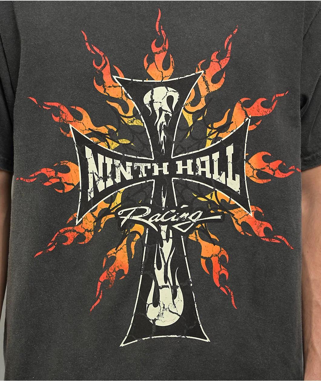 Ninth Hall Chopper Charcoal T-Shirt Product Image