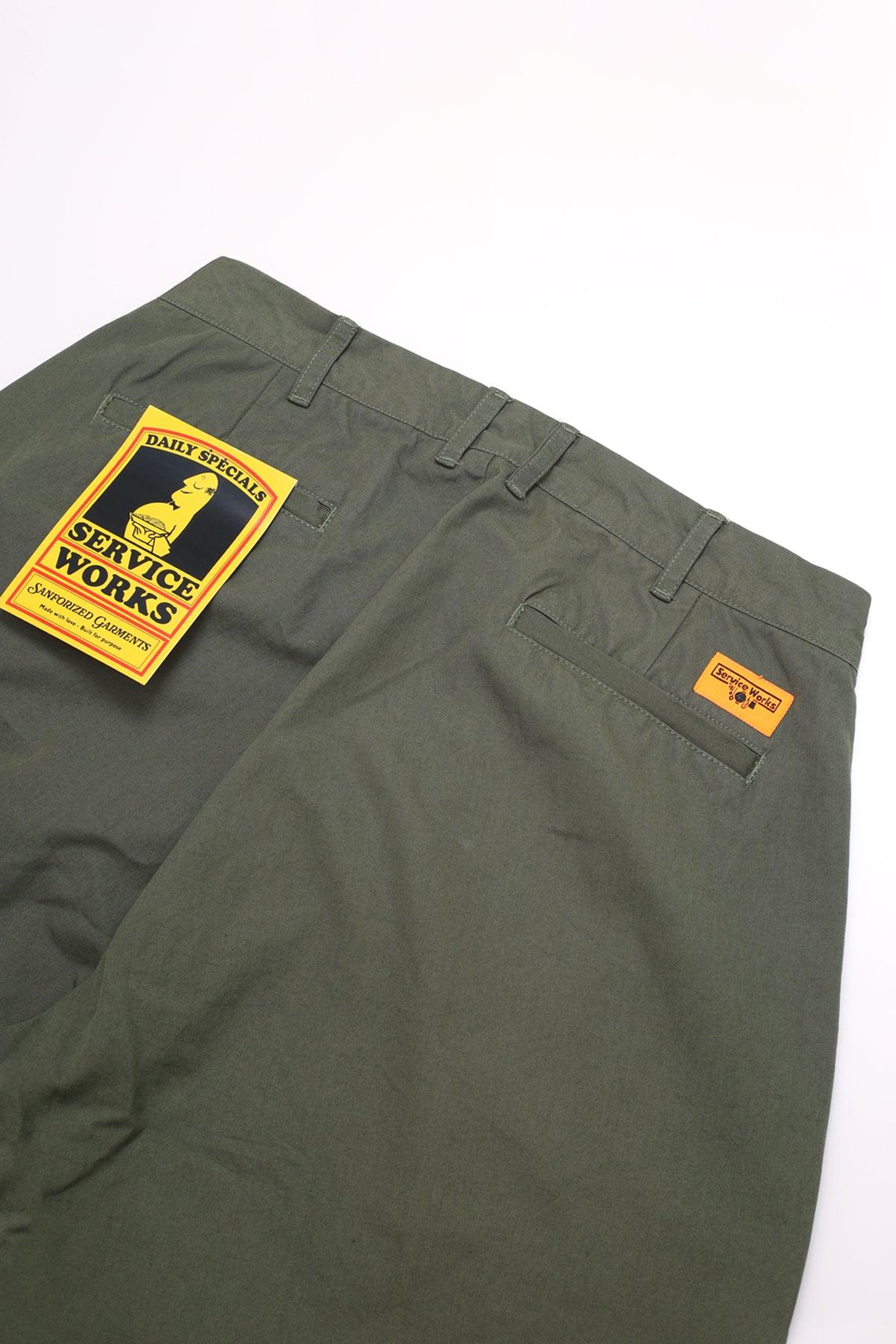 Service Works - Twill Part Timer Pant - Olive Product Image