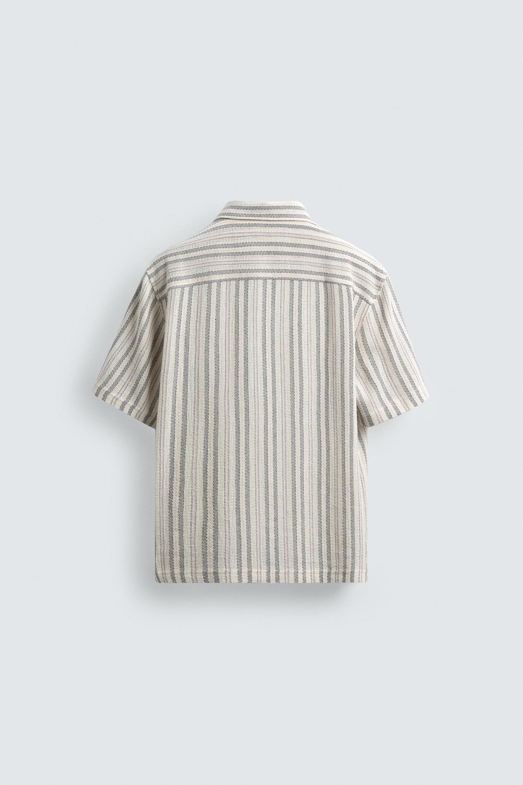 GEOMETRIC JACQUARD SHIRT Product Image