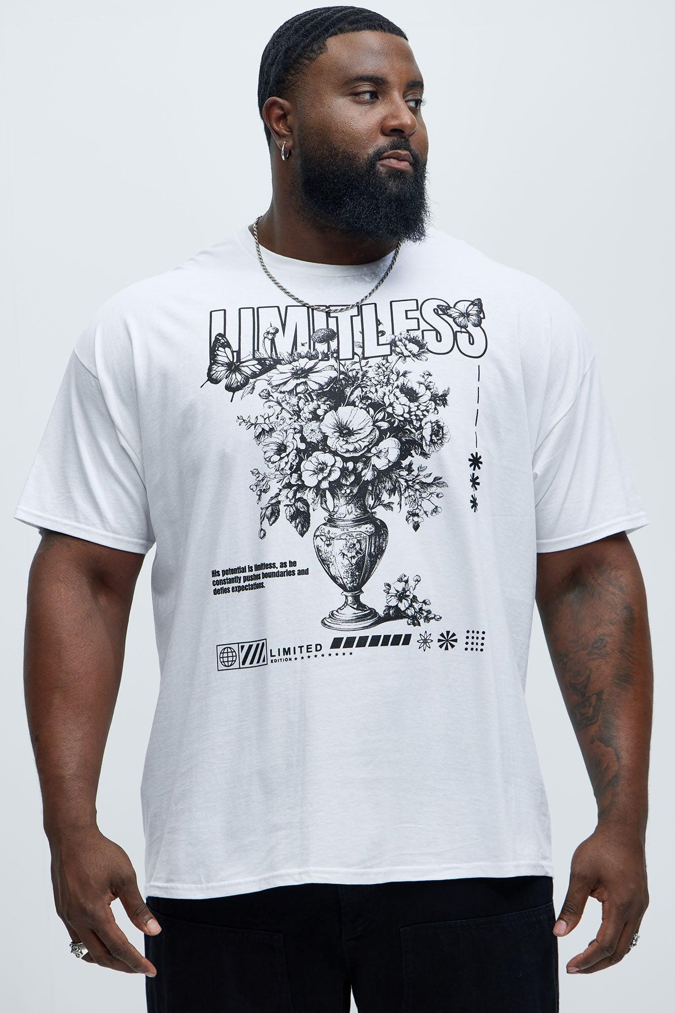 Limitless Class Short Sleeve Tee - White Product Image