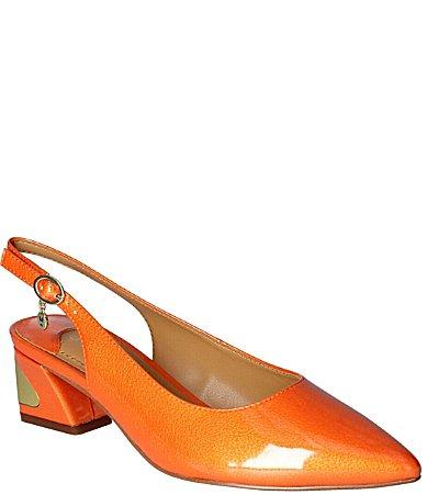 J. Renee Shayanne Patent Slingback Pumps Product Image