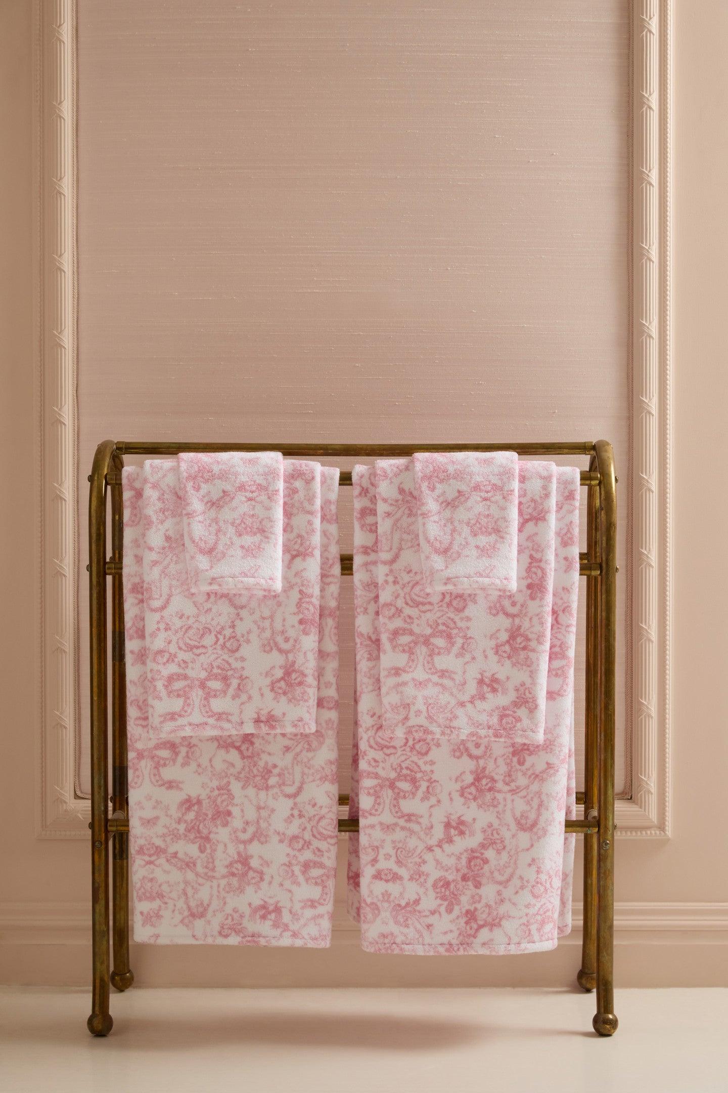 Cotton Hand Towel - CUPIDS PINK Product Image