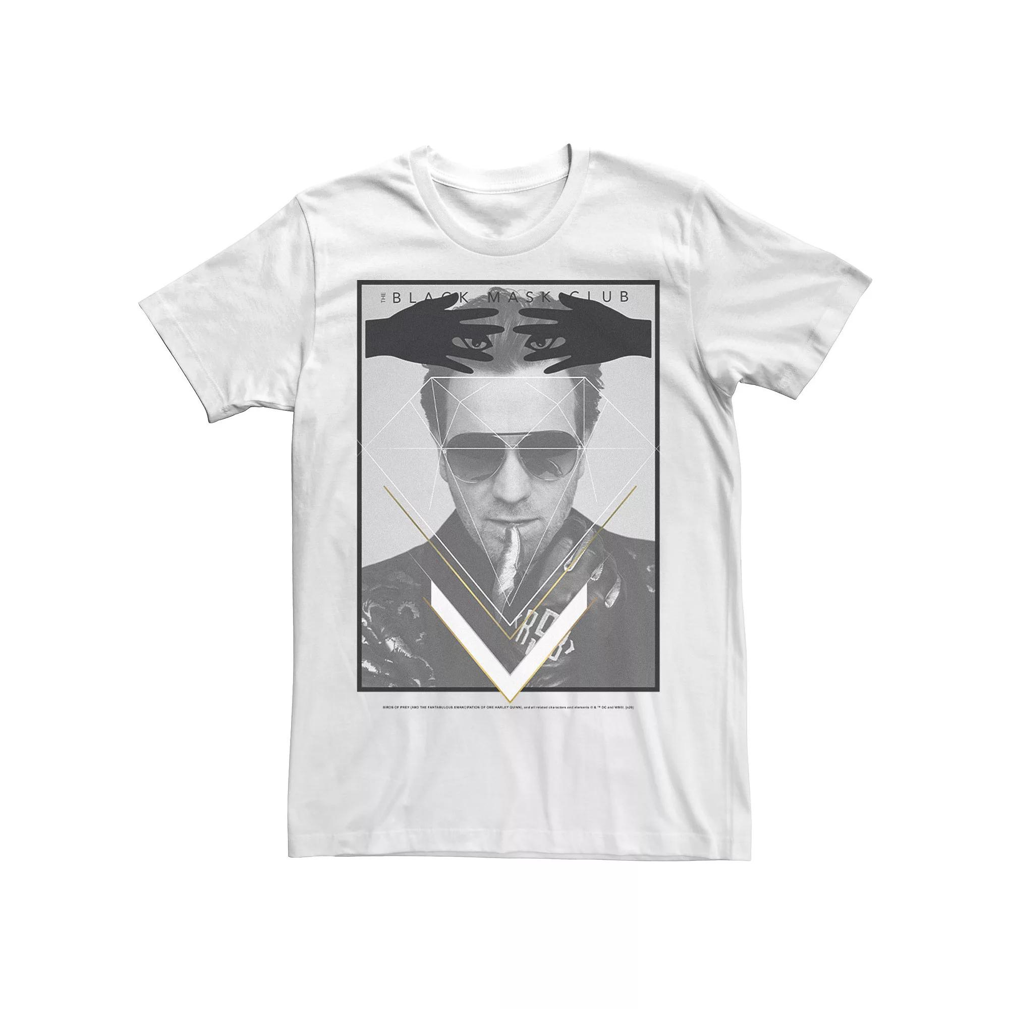 Men's Harley Quinn: Birds of Prey Black  Club Poster Tee,  Product Image