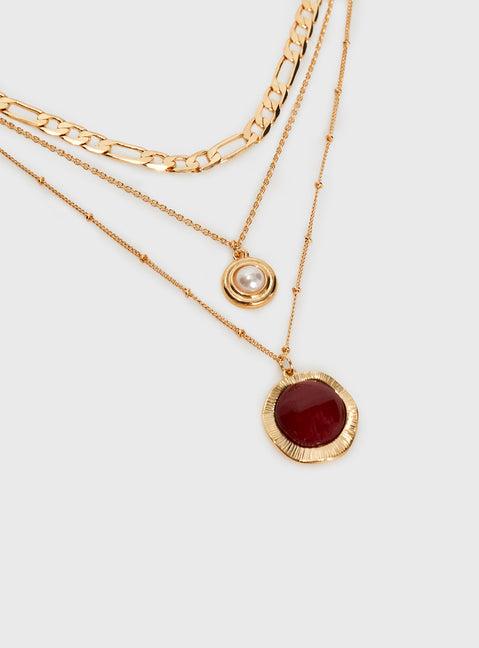 Irulan Necklace Gold Product Image