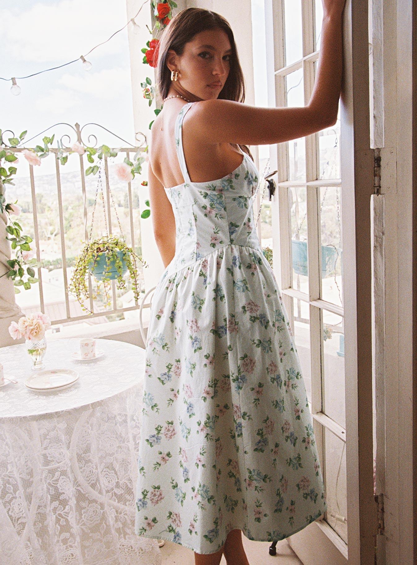 Dulcibella Midi Dress Floral Product Image