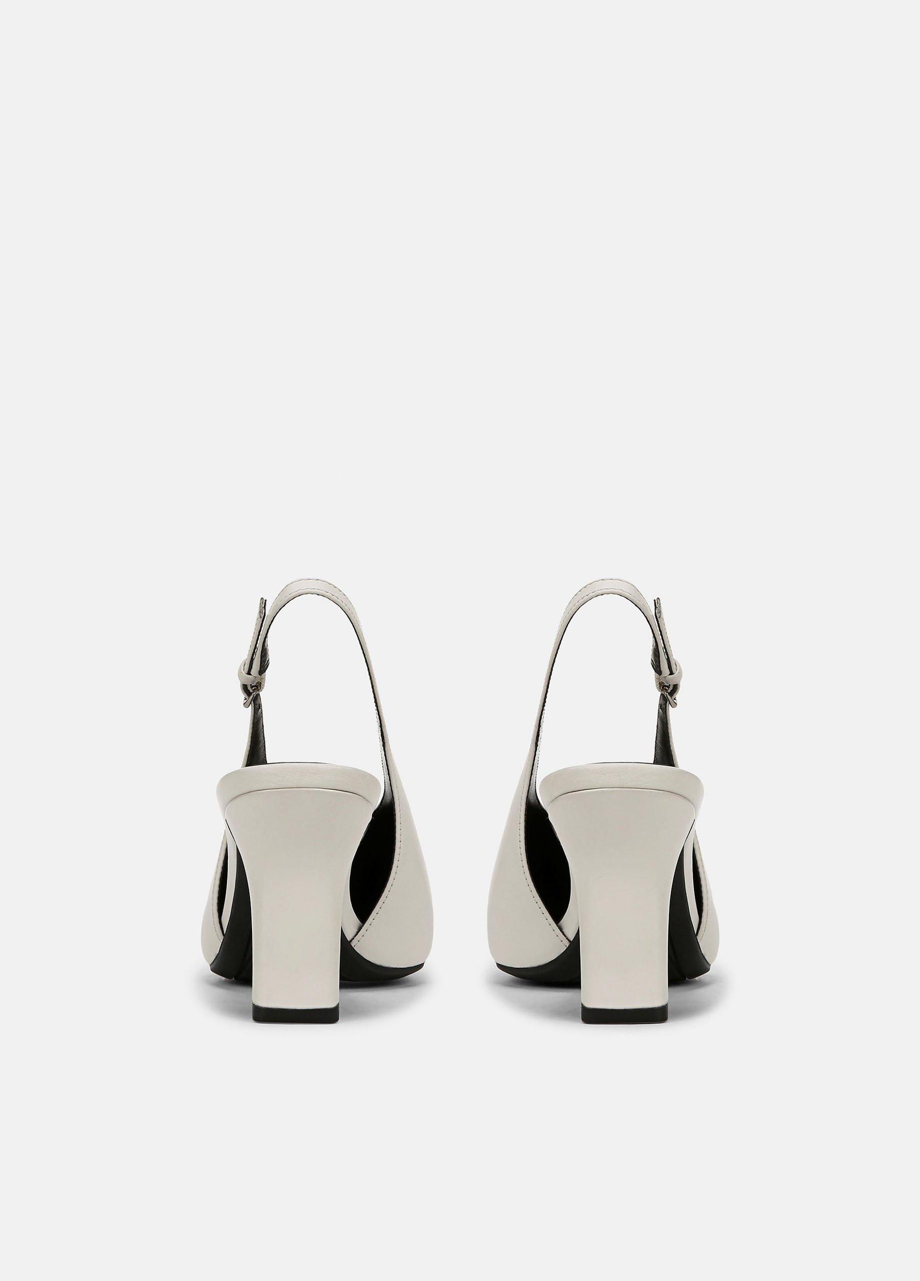 Devi Leather Slingback Pump Product Image