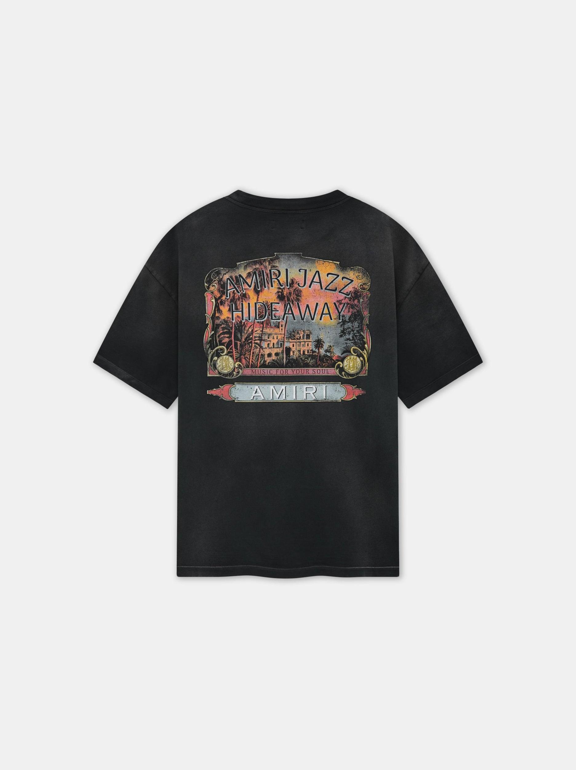 AMIRI JAZZ HIDEAWAY TEE - Black Product Image