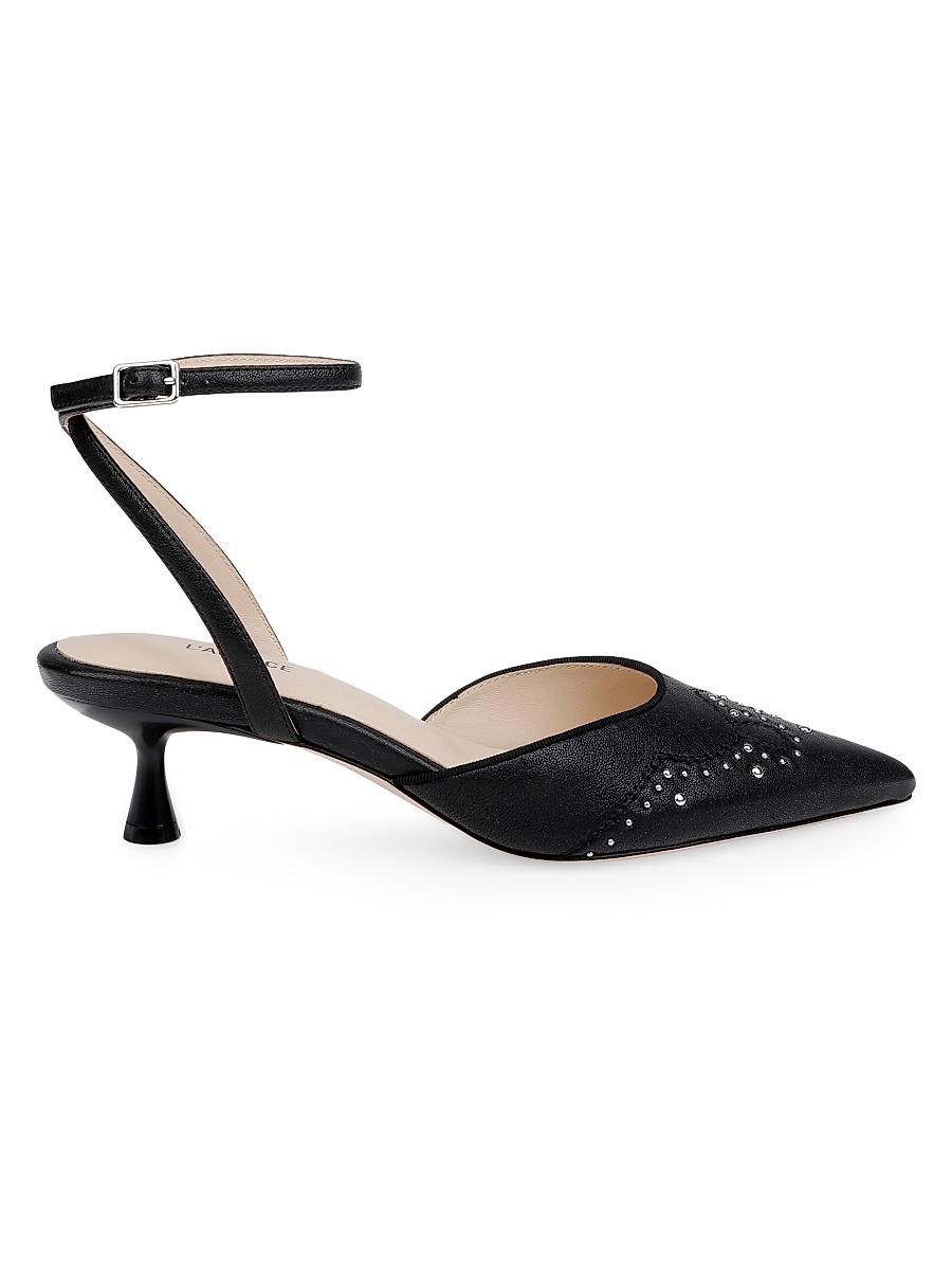 Womens Liana 45MM Stud Leather Pumps Product Image