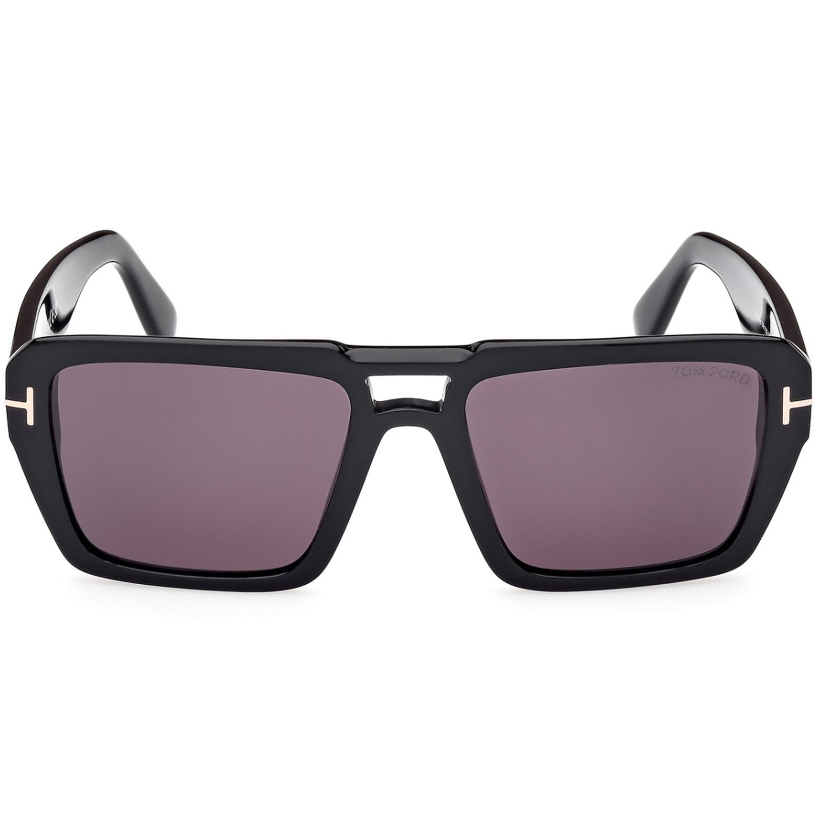TOM FORD Redford 56mm Navigator Sunglasses In Black Product Image