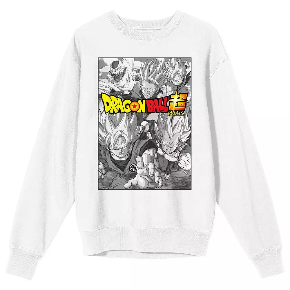 Men's Dragon Ball Super Group Long Sleeve Graphic Pullover,  Product Image