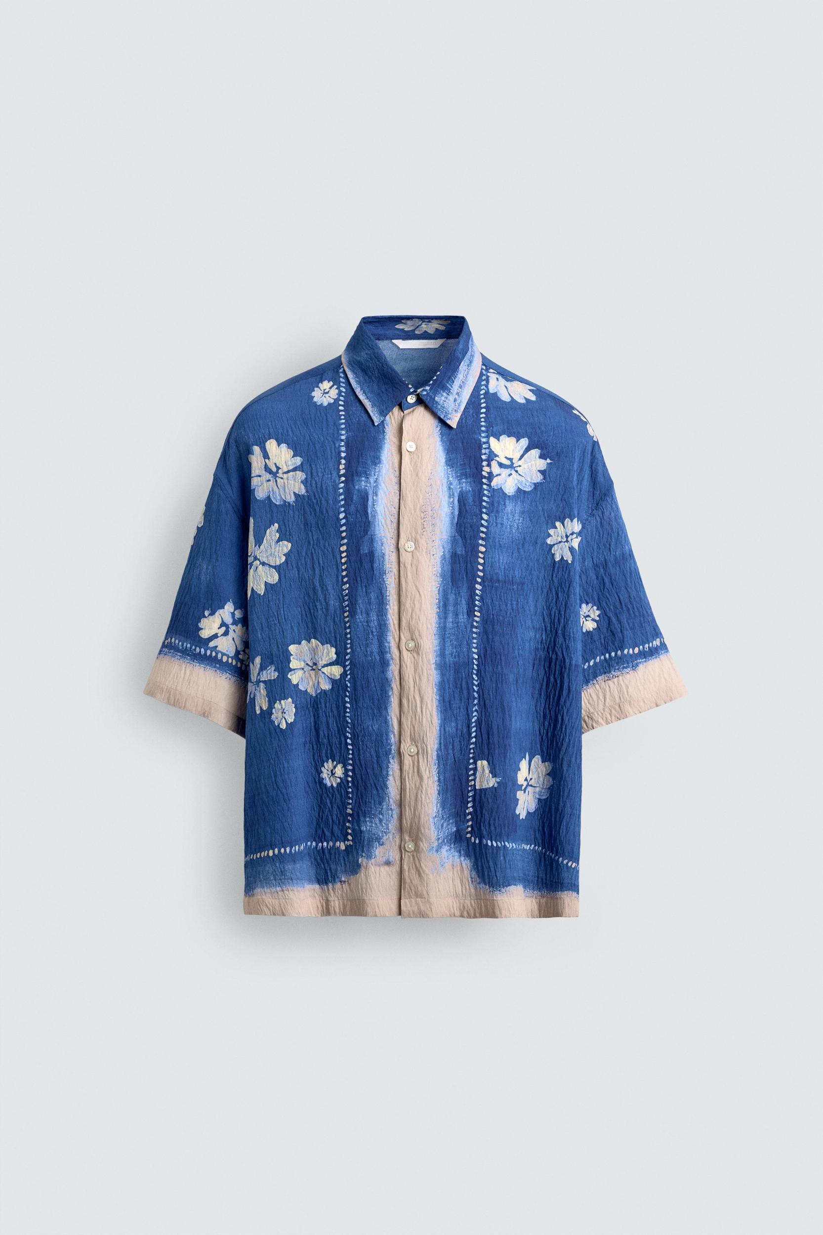 FLORAL PRINT SHIRT Product Image