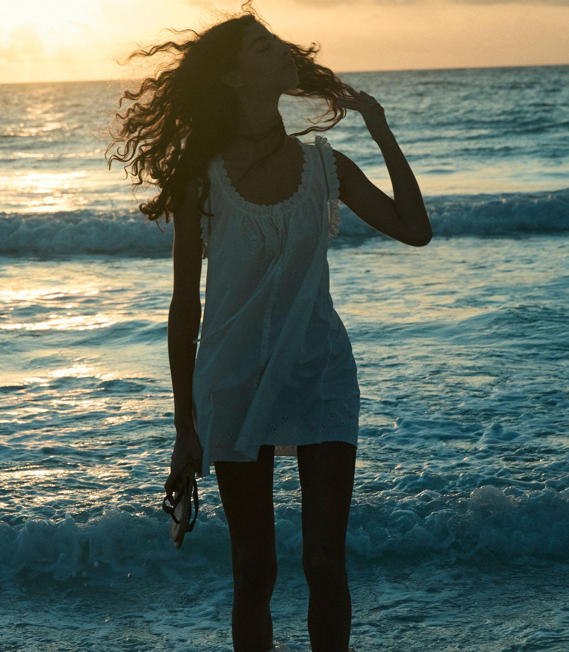 NESSIE DRESS -- SALT Product Image