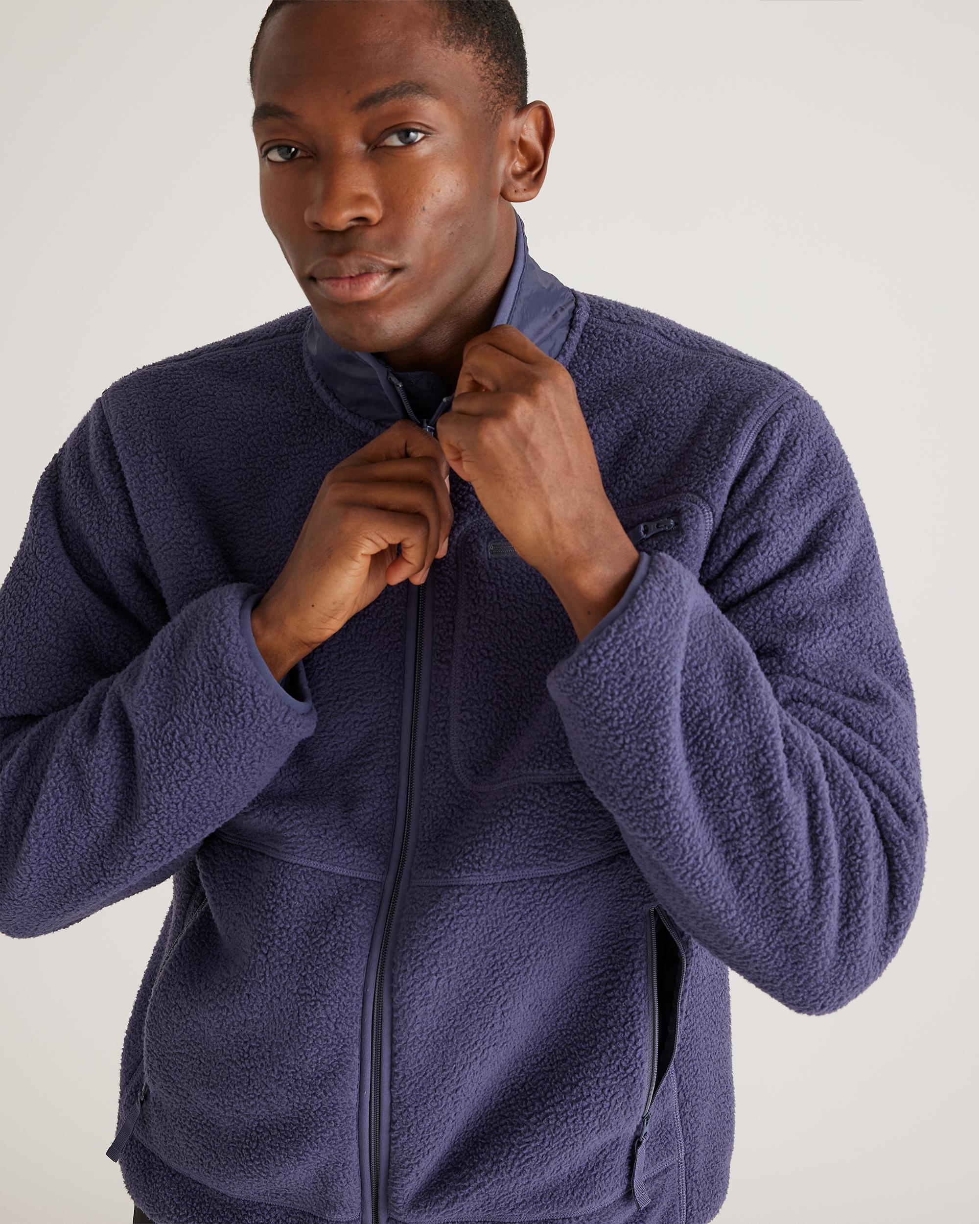 Quince | Men's Sherpa Full Zip Jacket 100% Polyester Product Image