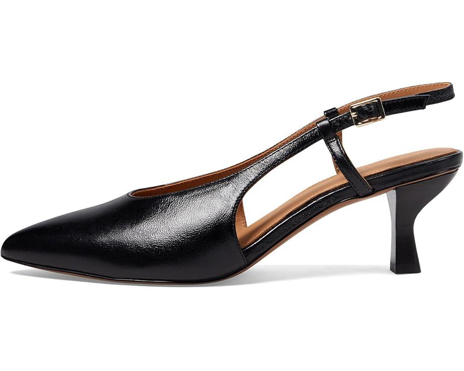 Women's Madewell The Debbie Slingback Pump In Leather Product Image