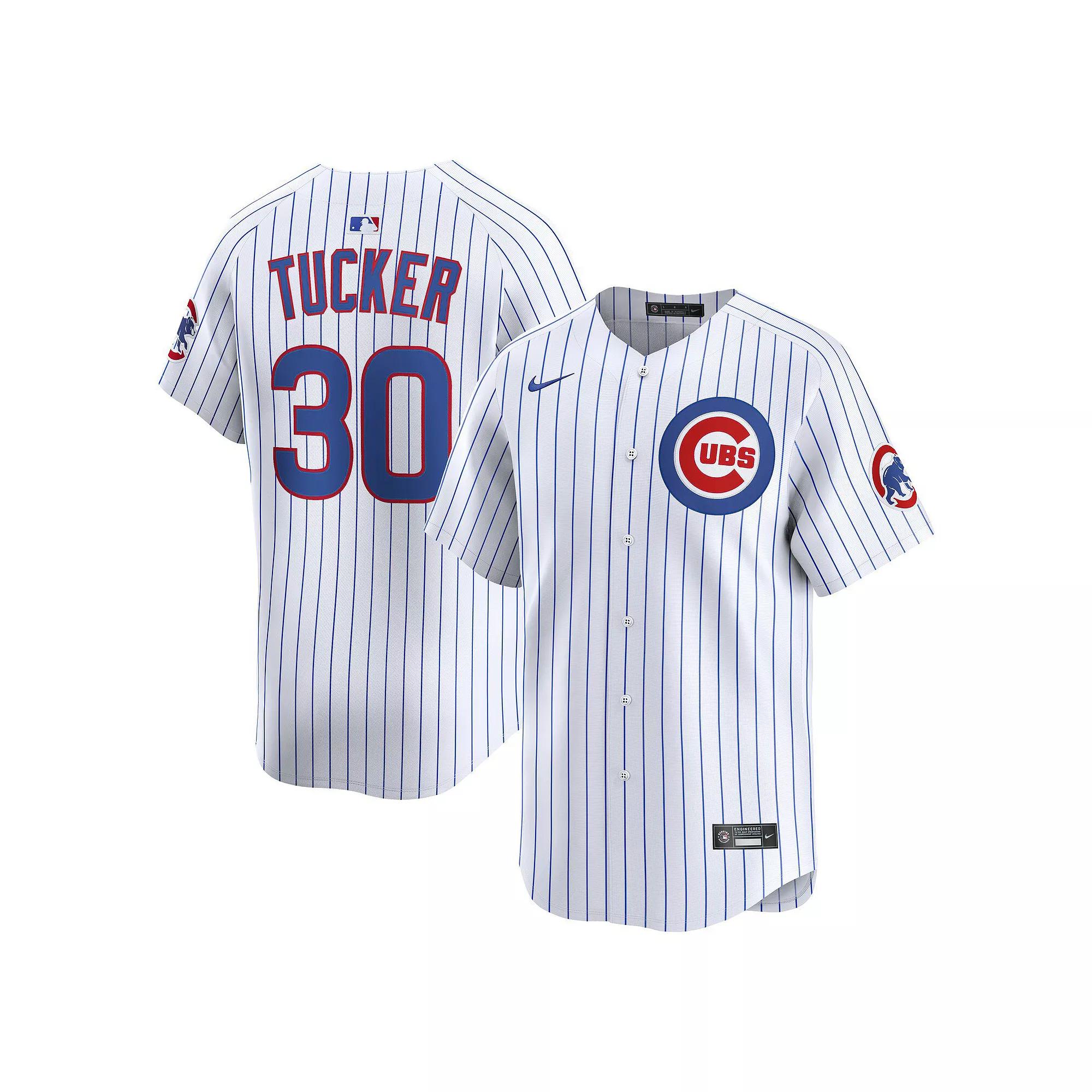 Men's Nike Kyle Tucker White Chicago Cubs Home Limited Player Jersey,  Product Image