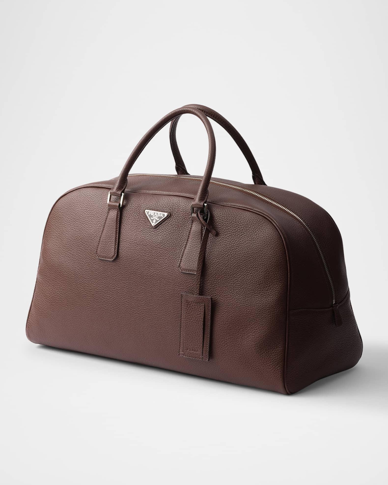 Triangle Leather Duffle Bag Product Image