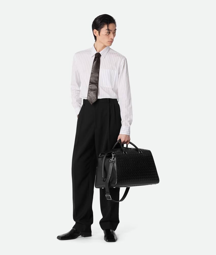 Men's  Zip Tape Weekender in Black Product Image