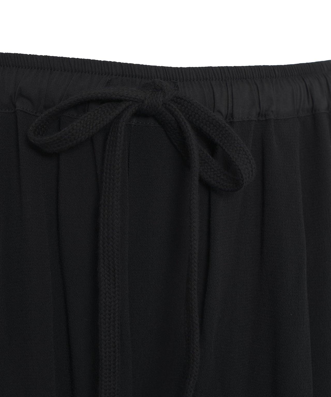 Wide leg crepe pants Product Image