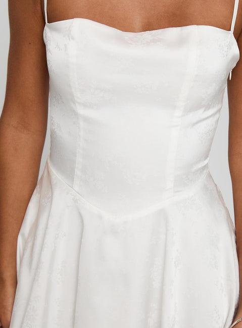 Dreams Ahead Mini Dress White Product Image