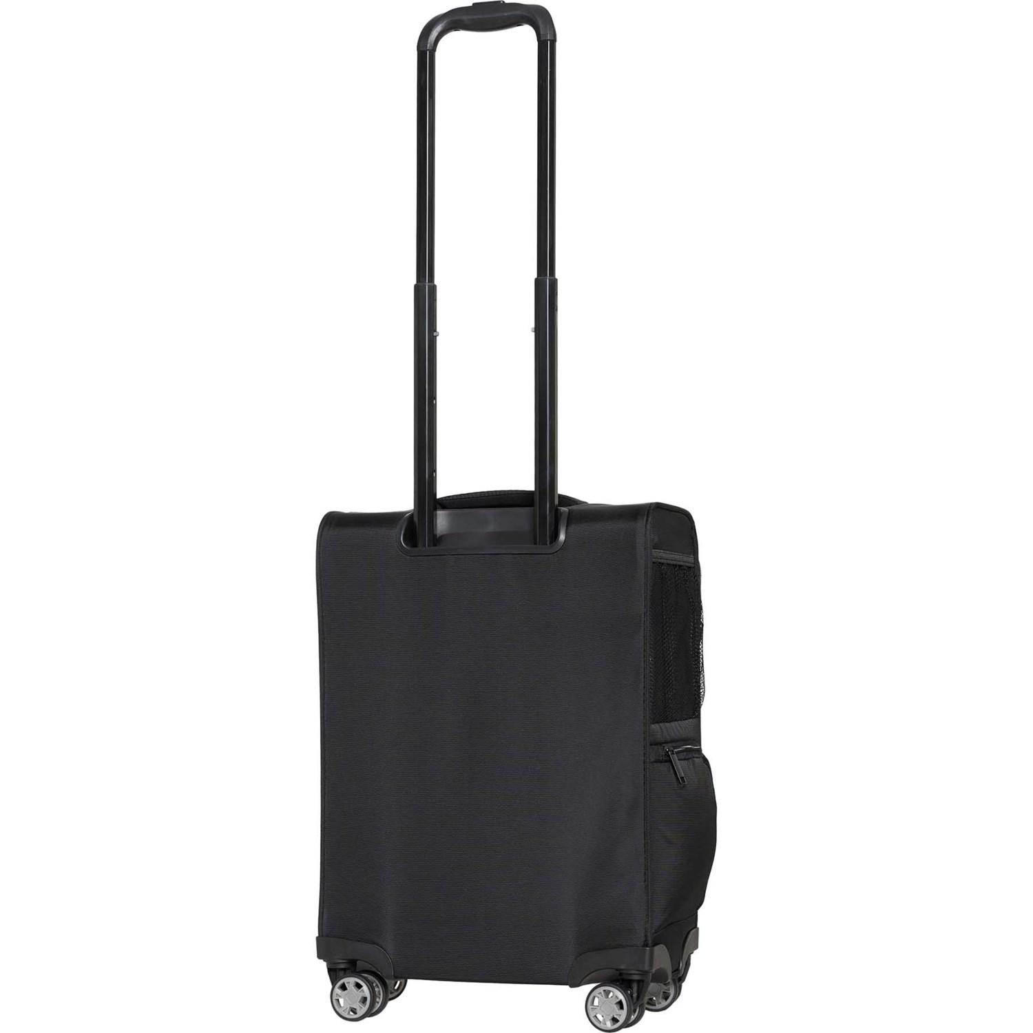 IT Luggage 20.9” Downtime Carry-On Spinner Suitcase - Softside, Black Product Image