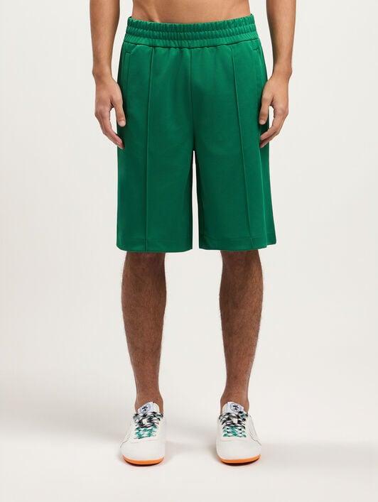 Back Curved Logo Track Shorts Product Image