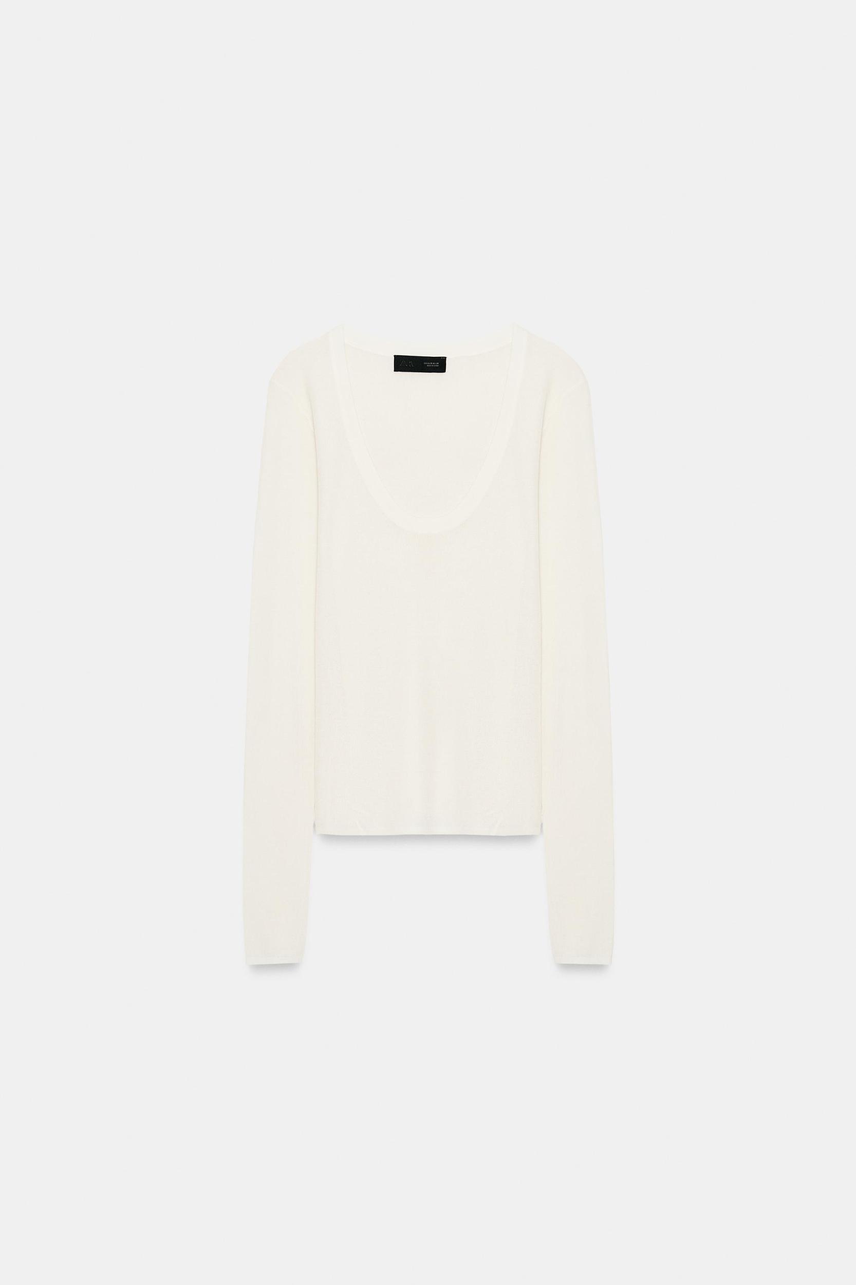 EXTRA-FINE KNIT TOP Product Image