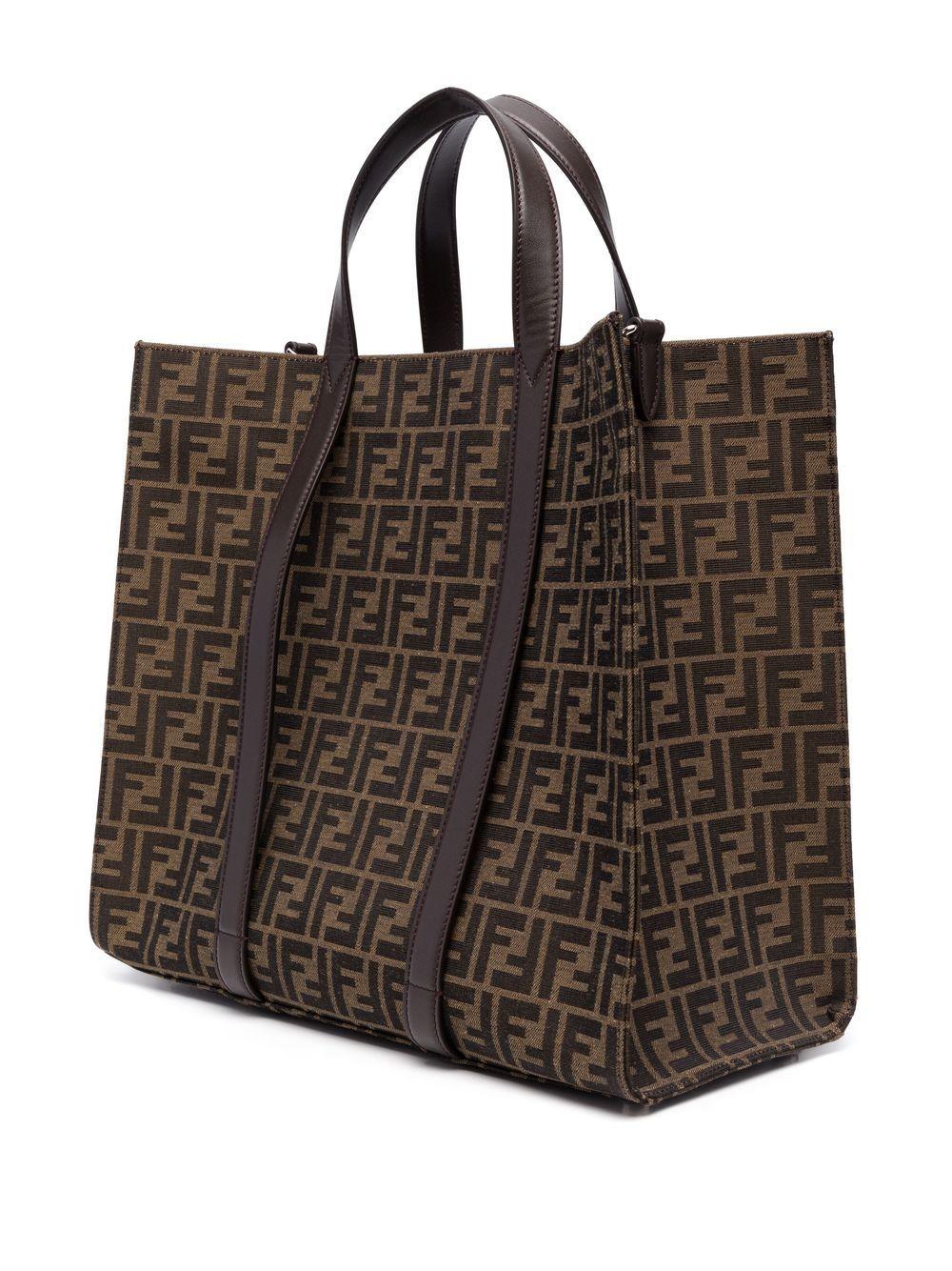 FF jacquard-motif tote bag Product Image