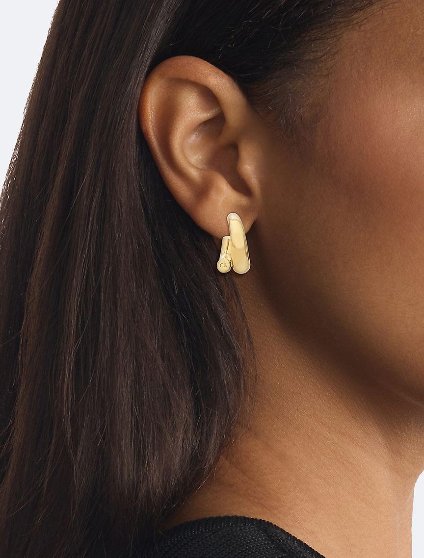 Sculptural Round Earrings Product Image