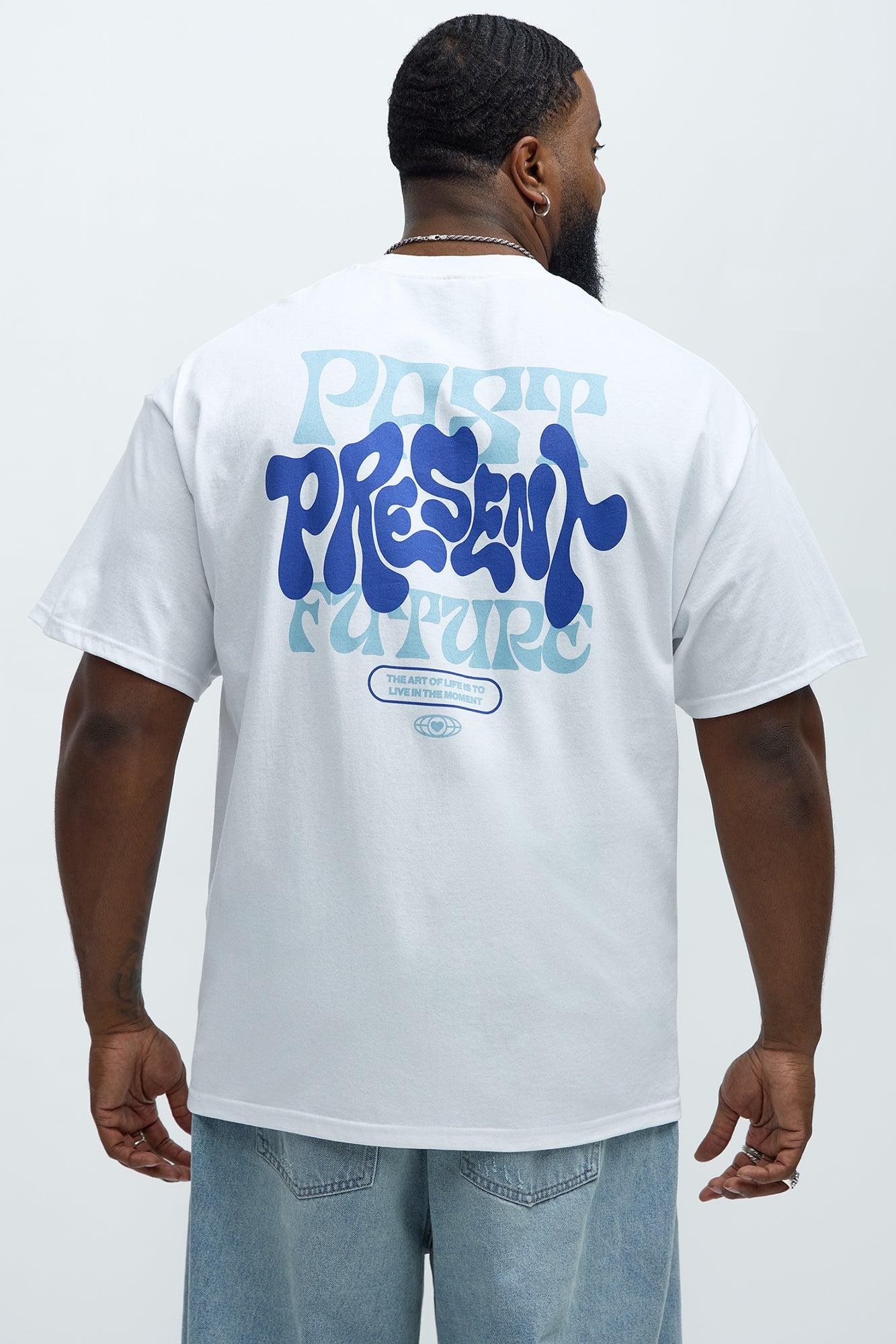 Past Present Future Short Sleeve Tee - White Product Image