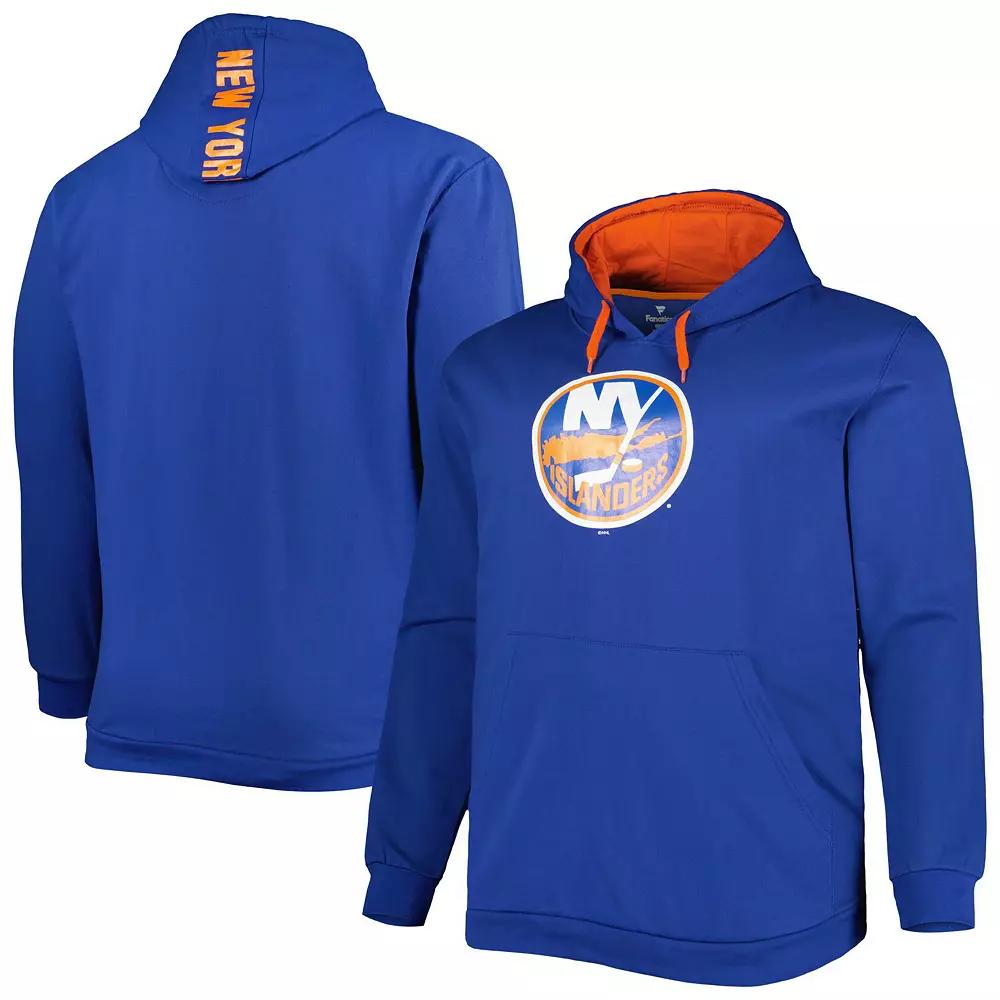 Men's Royal New York Islanders Big & Tall Fleece Pullover Hoodie,  Product Image