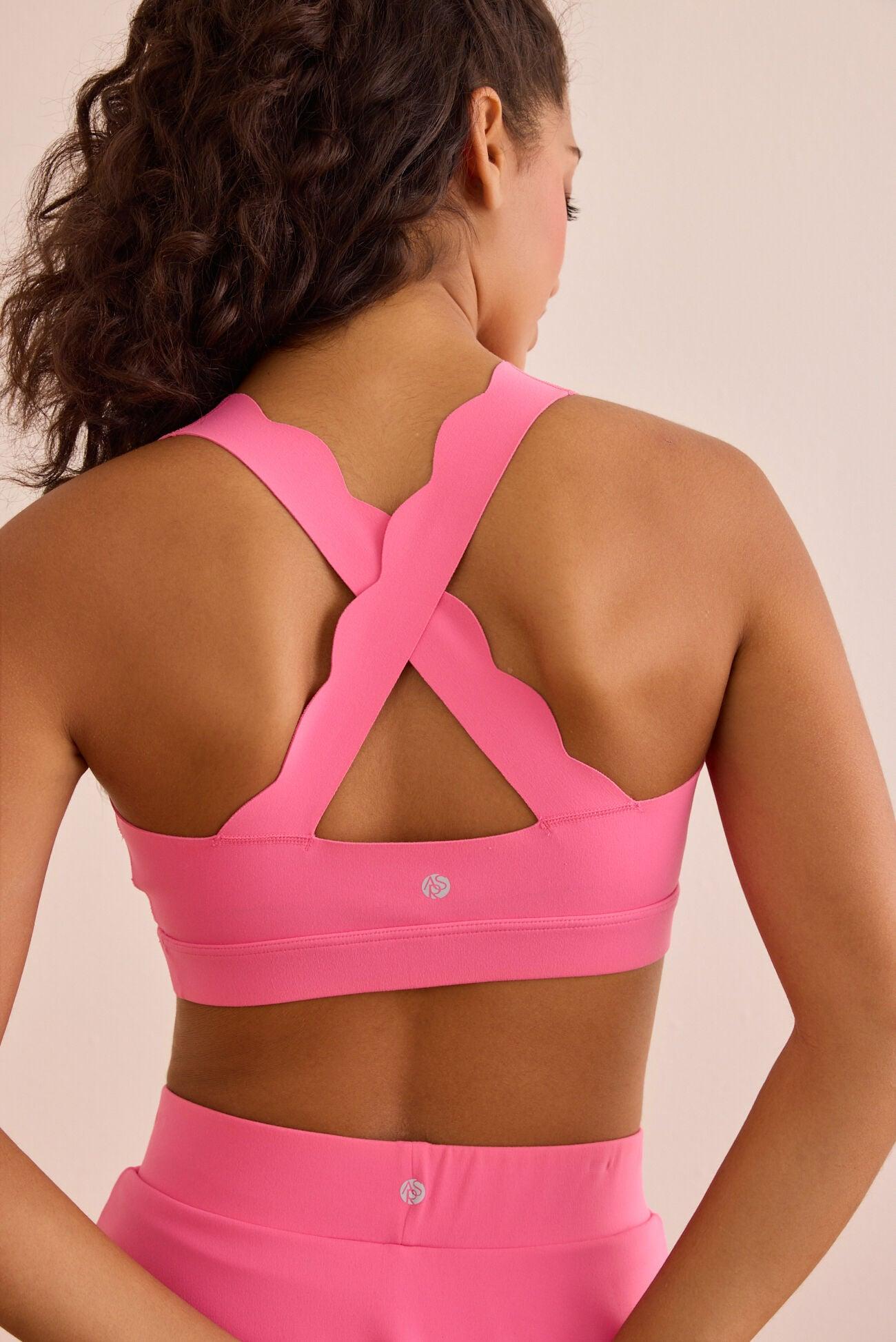 Speed Up Scallop Sports Bra Product Image