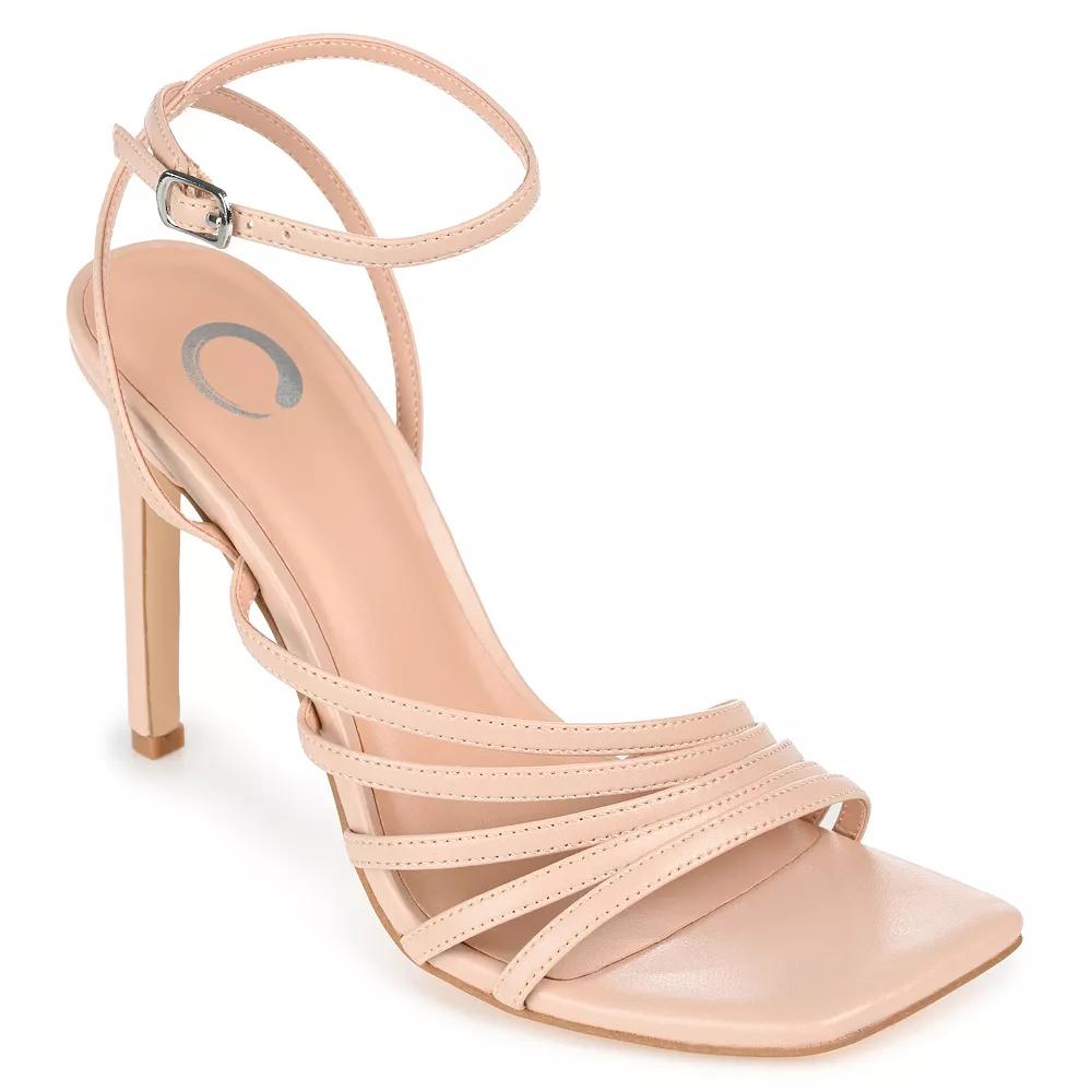 Journee Louella Women's High Heel Dress Sandals,  Product Image