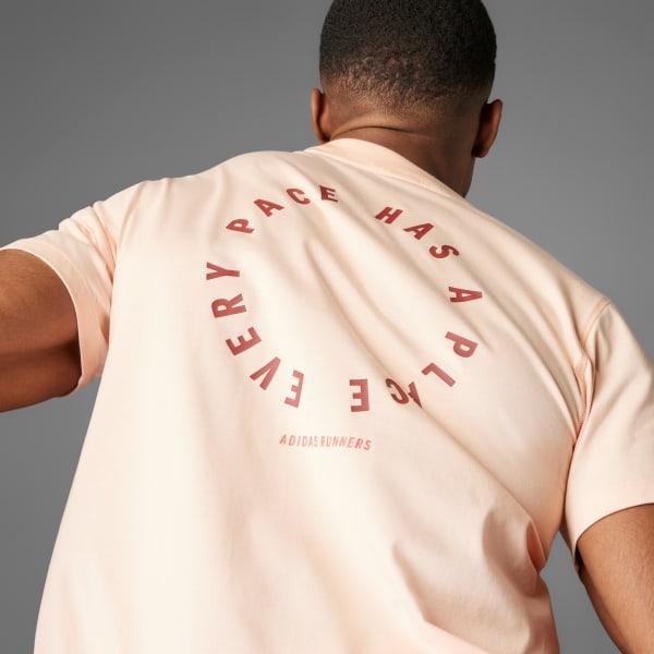 adidas Runners Tee (Gender Neutral) Black XS Unisex Product Image