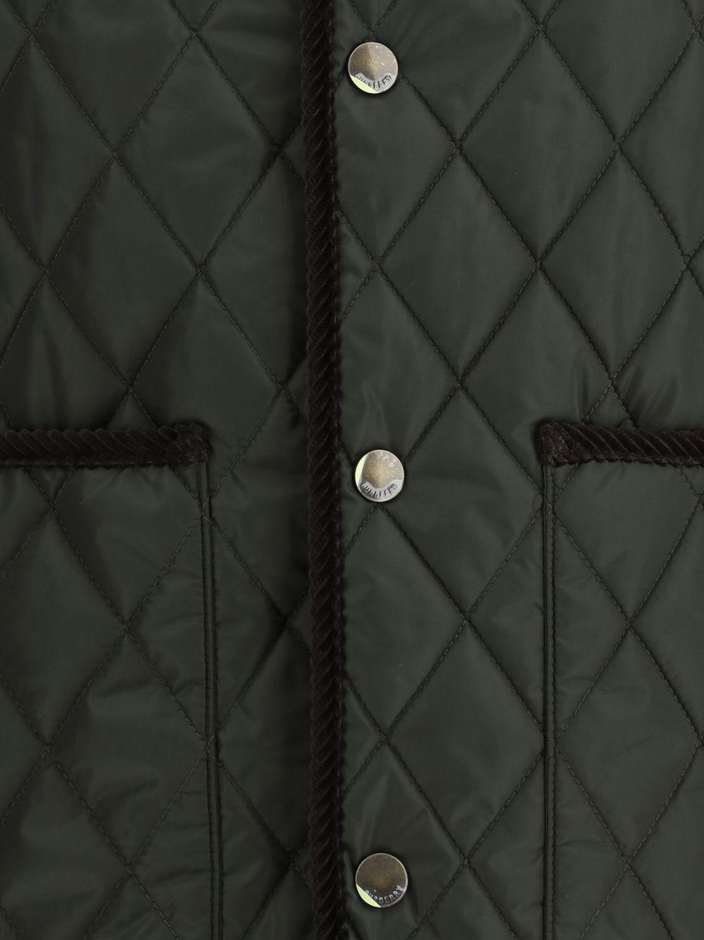 diamond-quilted gilet Product Image