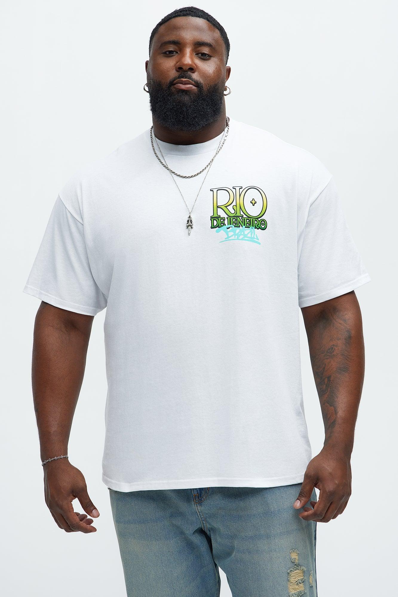 Rio De Jeneiro Short Sleeve Tee - White Product Image