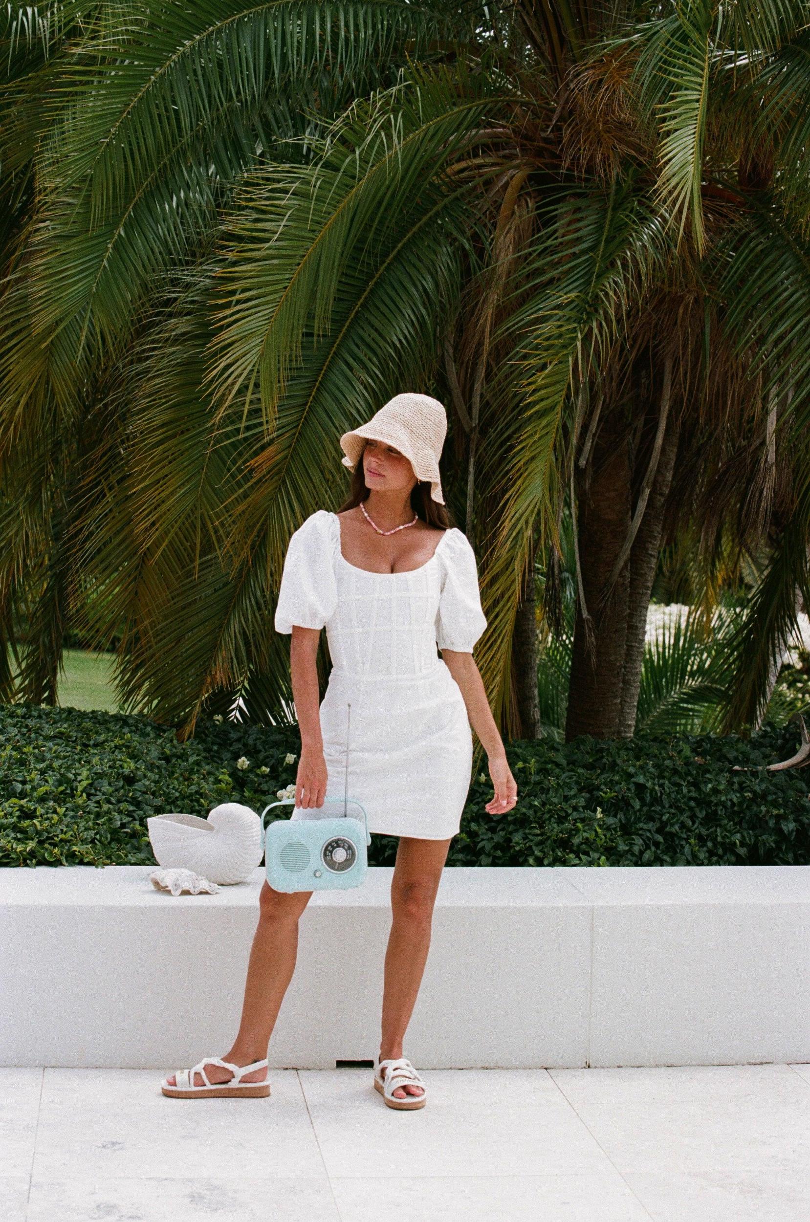 Ocean Lattice Dress Product Image