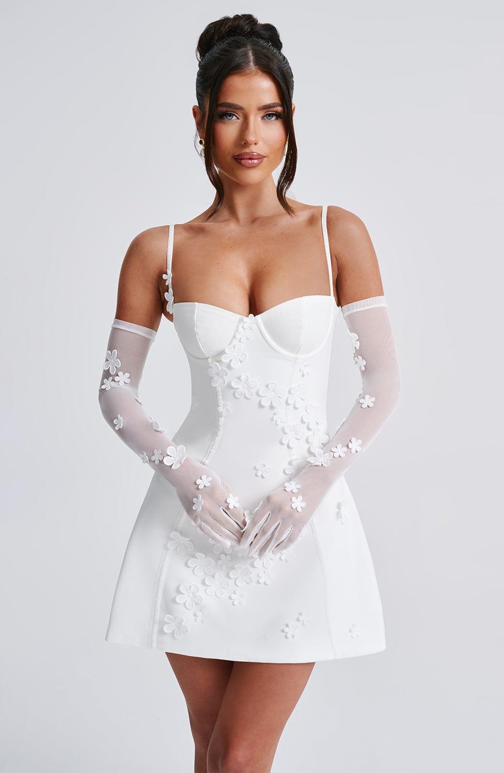 Dalary Mini Dress - Ivory Product Image