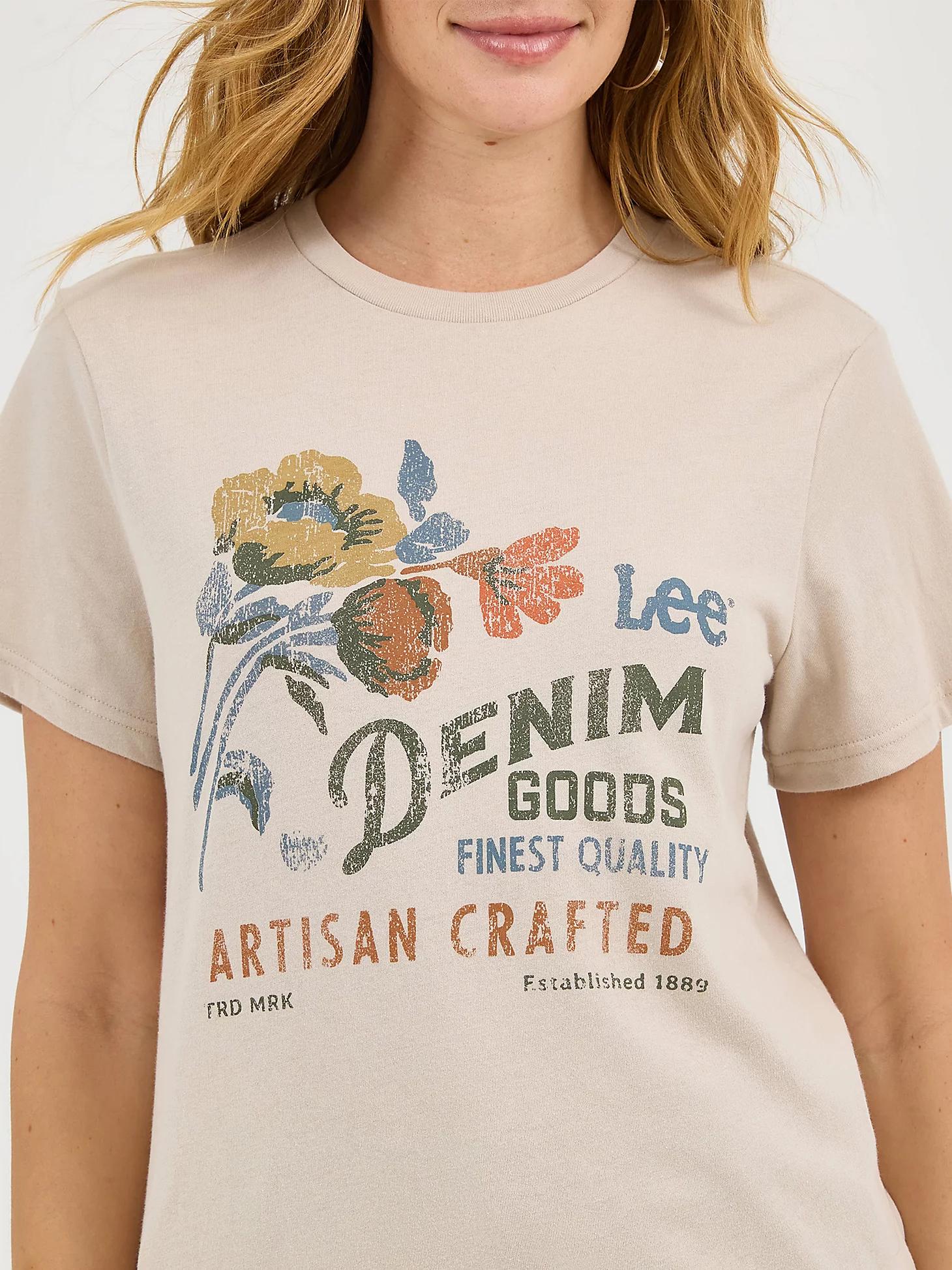 Women's Vintage Floral Graphic Tee | Women's Tops & Tees | Lee® Product Image