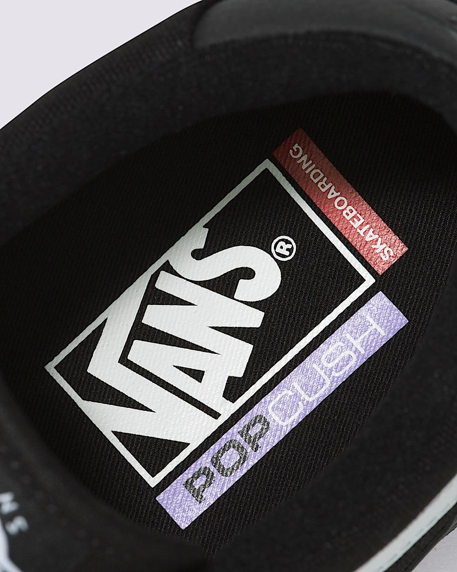 Skate Rowan Shoe in Black| Vans US Product Image