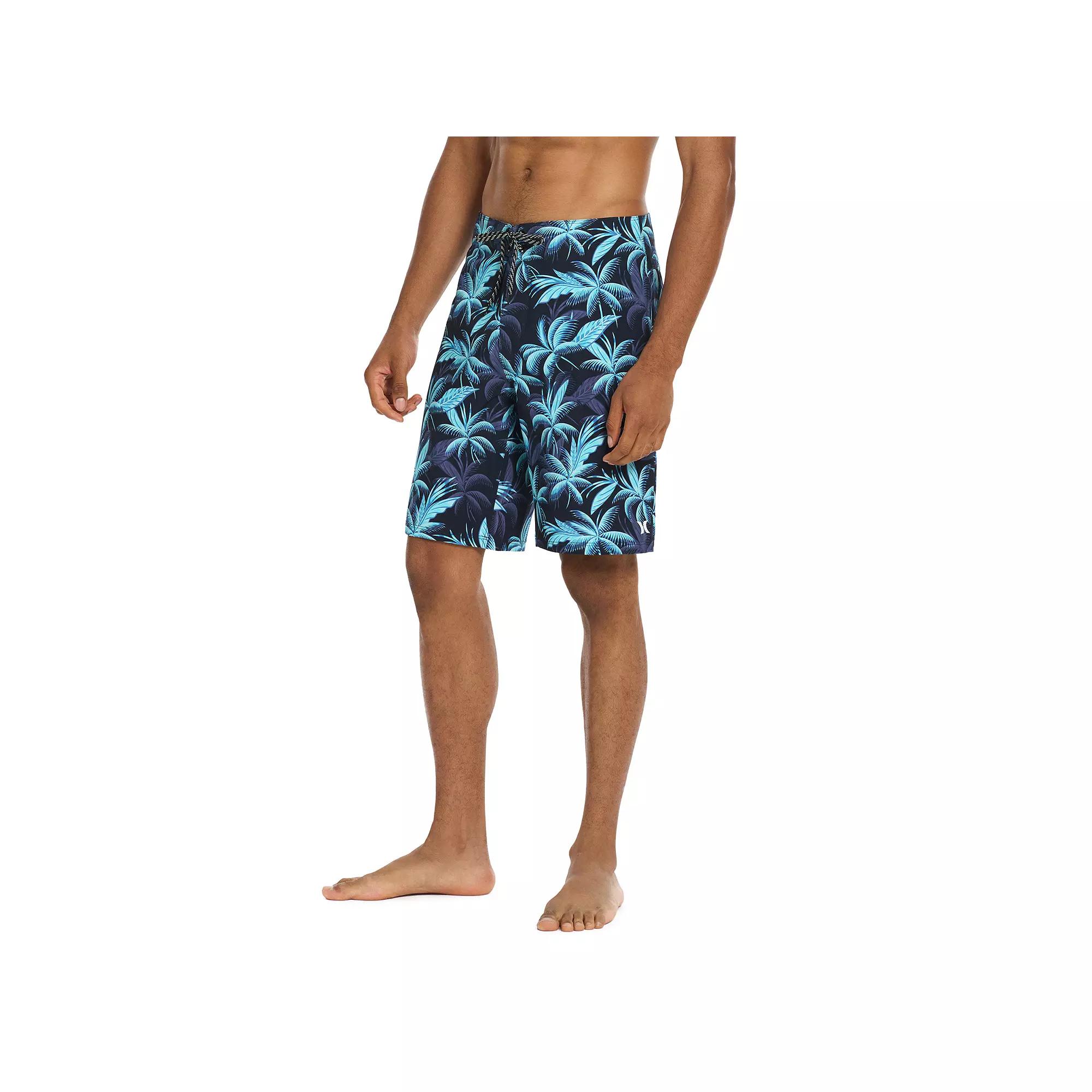 Men's Hurley 9.5" Printed Boardshorts, Size: 38, Total Eclipse Product Image