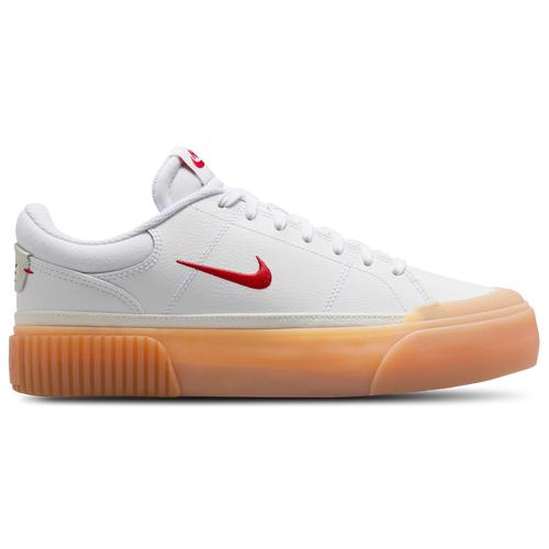 Nike Womens Court Legacy Lift Shoes | DM7590-100 Product Image