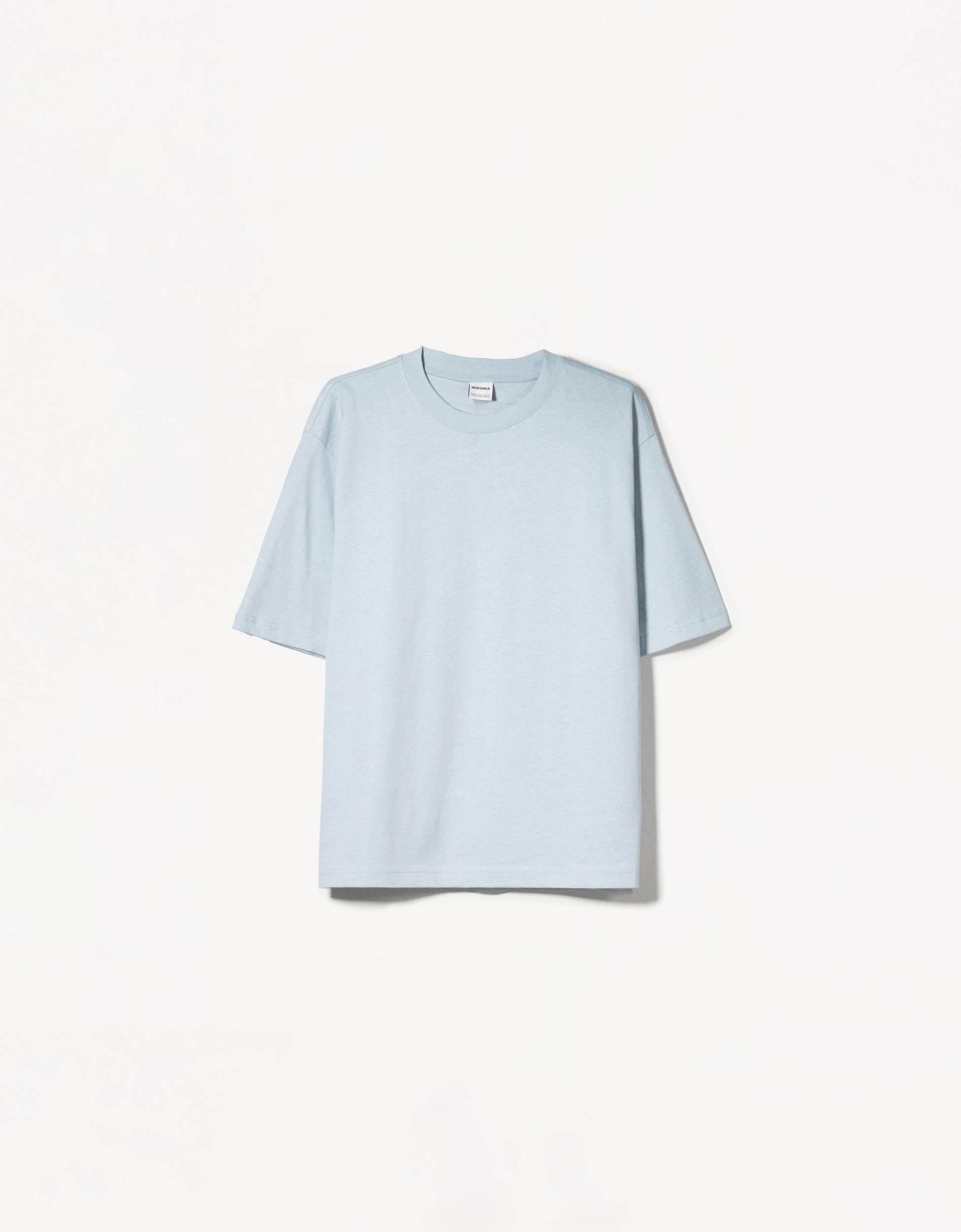 Oversize short sleeve heavy cotton T-shirt Product Image