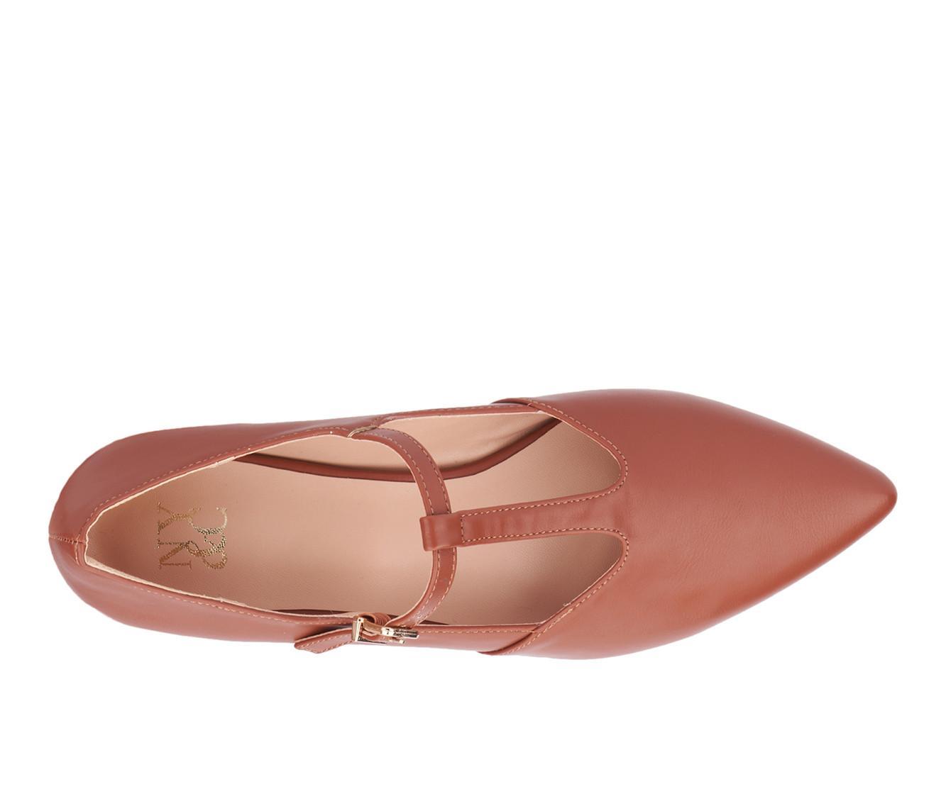 Women's New York and Company Vlada T-Strap Mary Jane Flats Product Image
