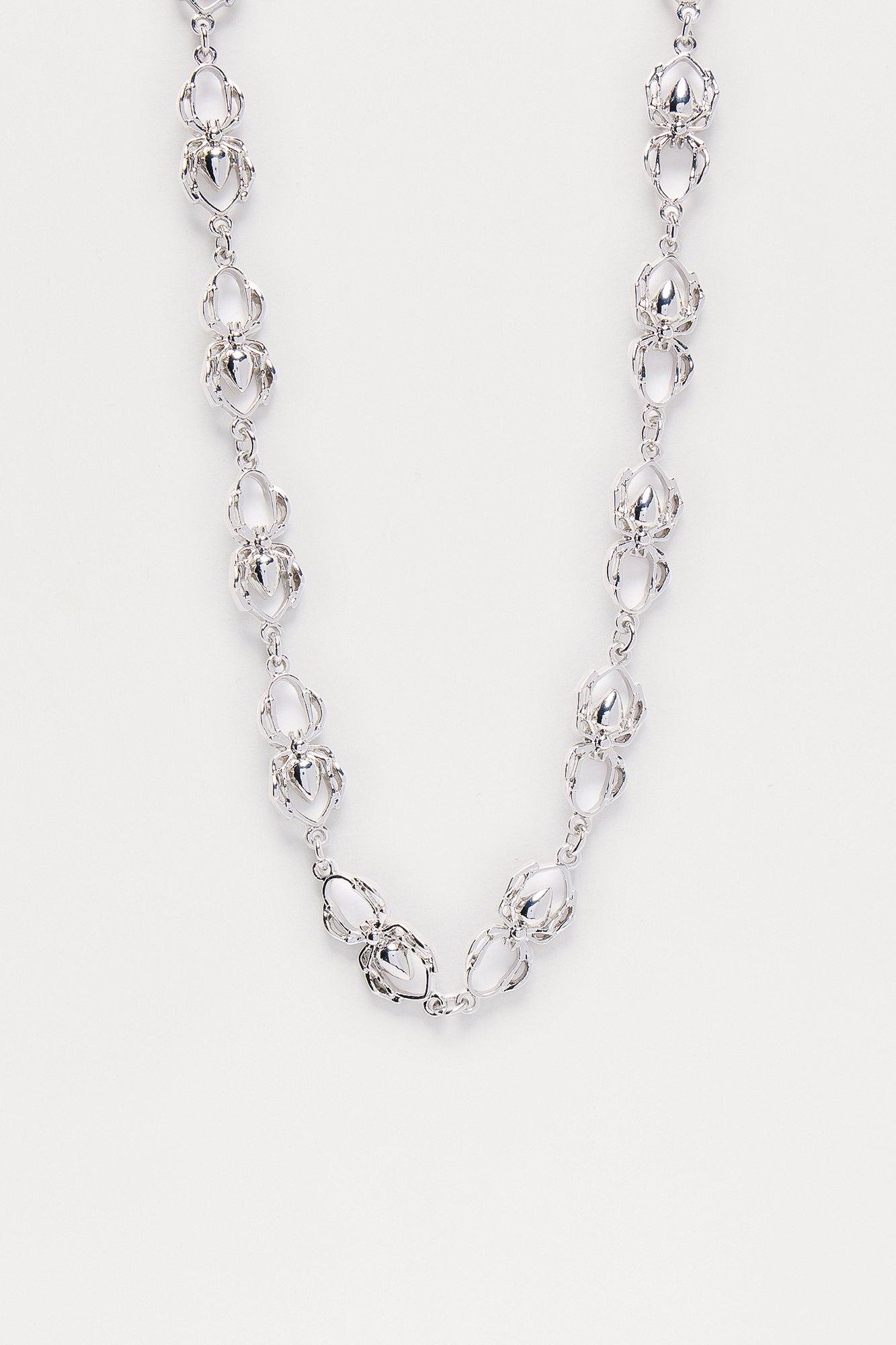 Brook Chain Necklace - Silver Product Image