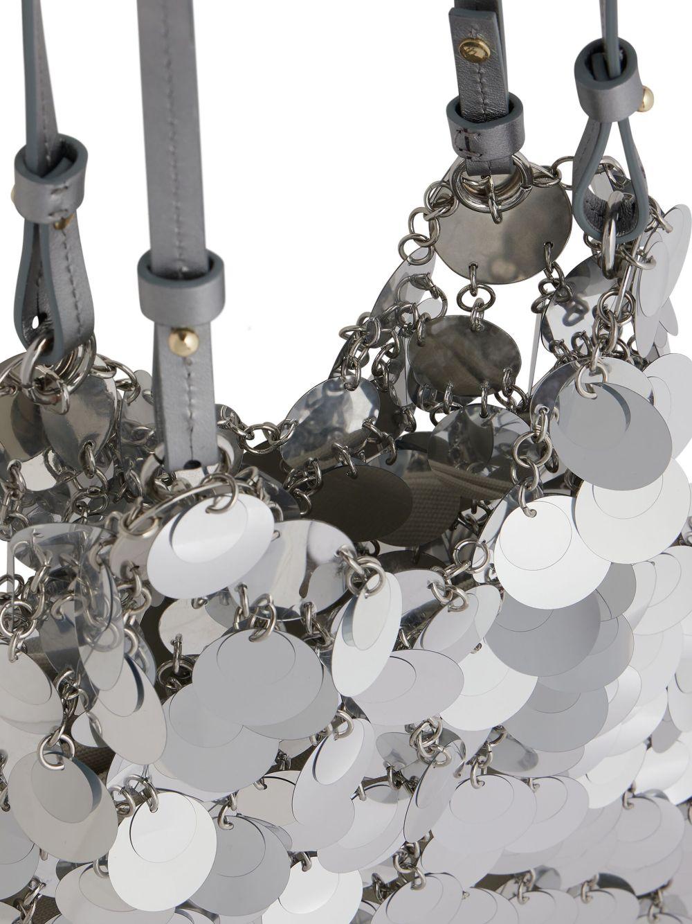 large sequinned shoulder bag Product Image