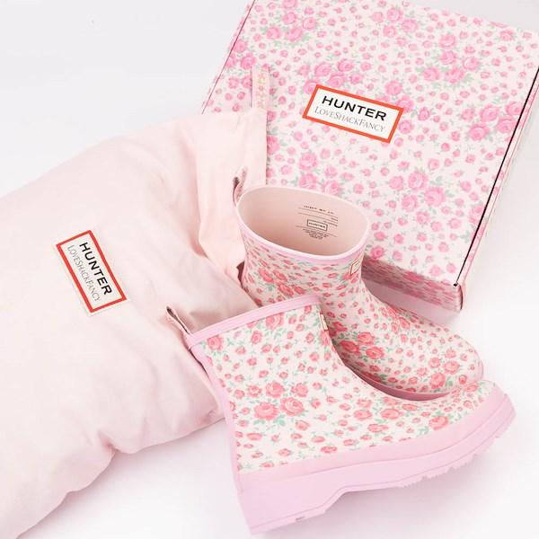 Hunter x LoveShackFancy Womens Play Boot - ROSE HEART / 5 Product Image