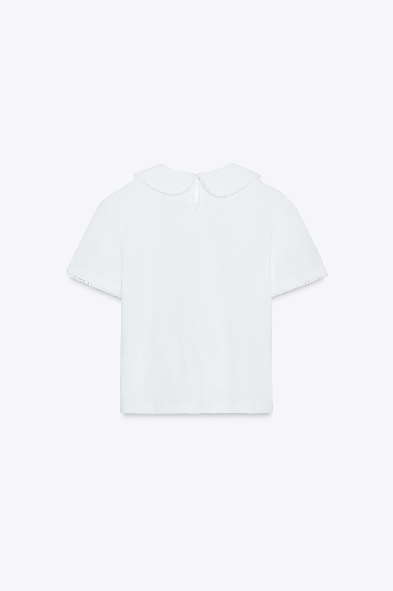 PETER PAN COLLAR T-SHIRT Product Image