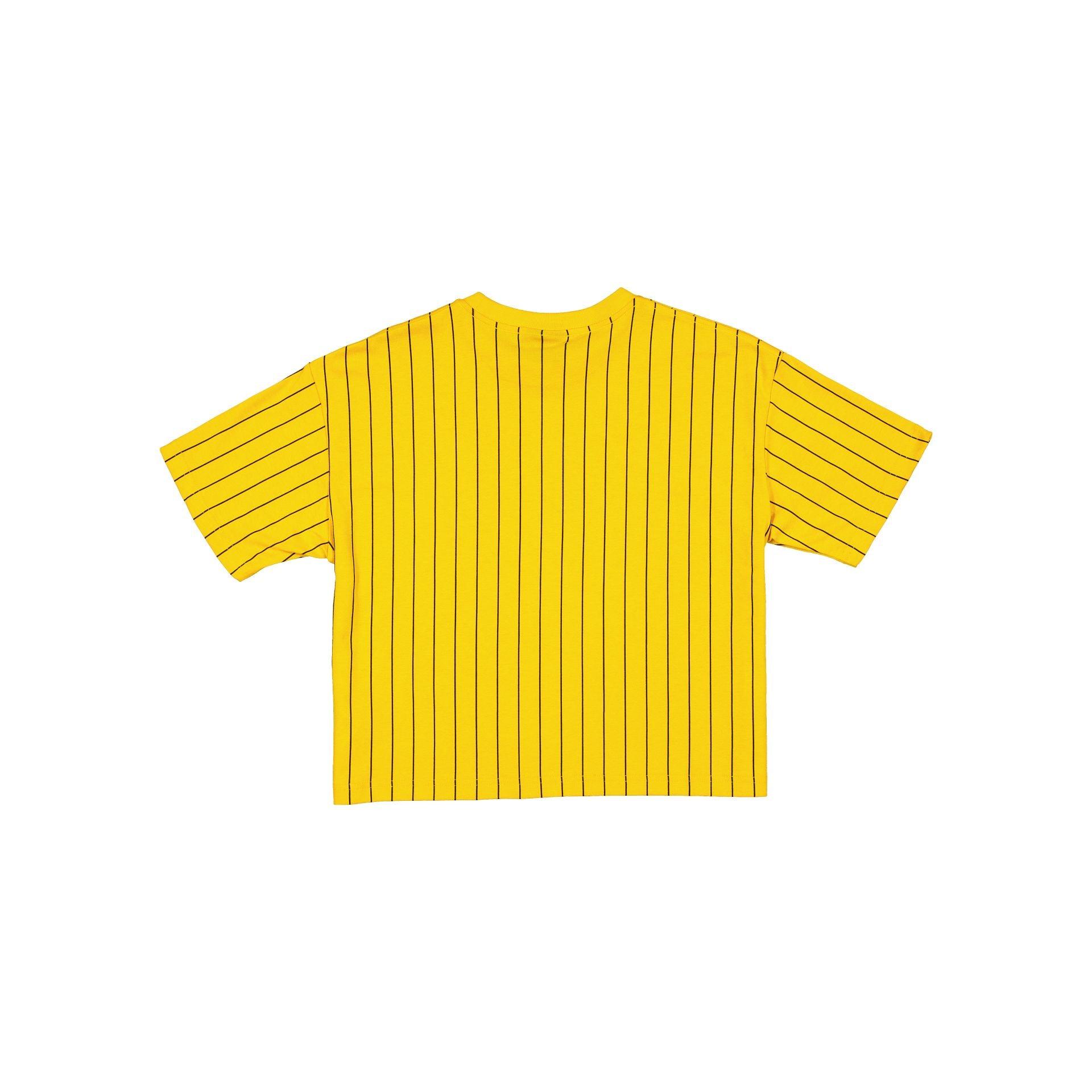 Boston Bruins Throwback Pinstripe Women's T-Shirt Female Product Image